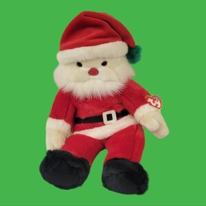 Ty Beanie Buddies Santa 2000 Santa the Beanie Baby Plush Holiday Christmas